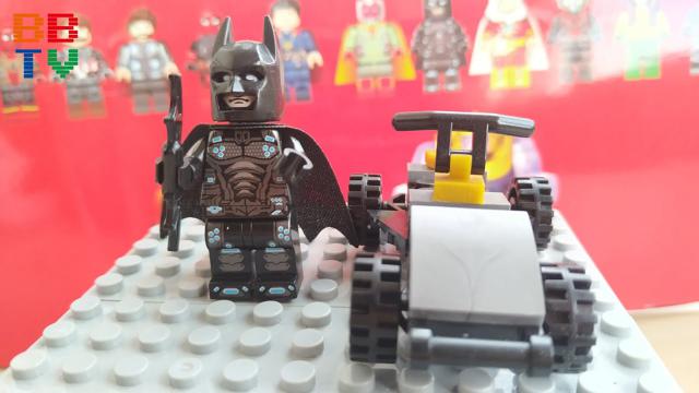 樂高復仇者無限戰爭的超級英雄：蝙蝠俠，積木兼容非官方的樂高