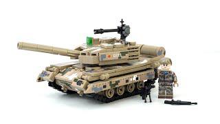 森博軍用15輕坦克積木套裝為樂高粉絲打造