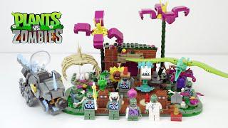 樂高植物VS殭屍：侏羅紀沼澤磚集拆箱和建造|非官方樂高