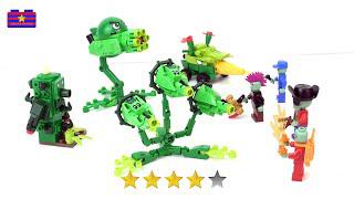 樂高植物VS殭屍：4個槍手磚組