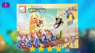 樂高植物大戰殭屍：殭屍機械磚拆箱和建造|非官方樂高