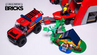 樂高城市60412 4x4消防車與救援船速度建造