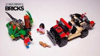 樂高侏羅紀世界重生76972猛禽越野逃生速度打造