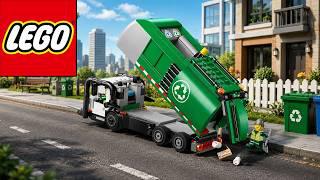 Lego City 60495 – Xe tải thu gom rác thải