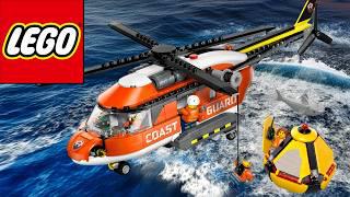 Лего-Сити 60503 – вертолет береговой охраны
