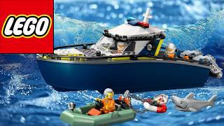 Lego City 60456: Cuộc đuổi bắt bằng thuyền của cảnh sát